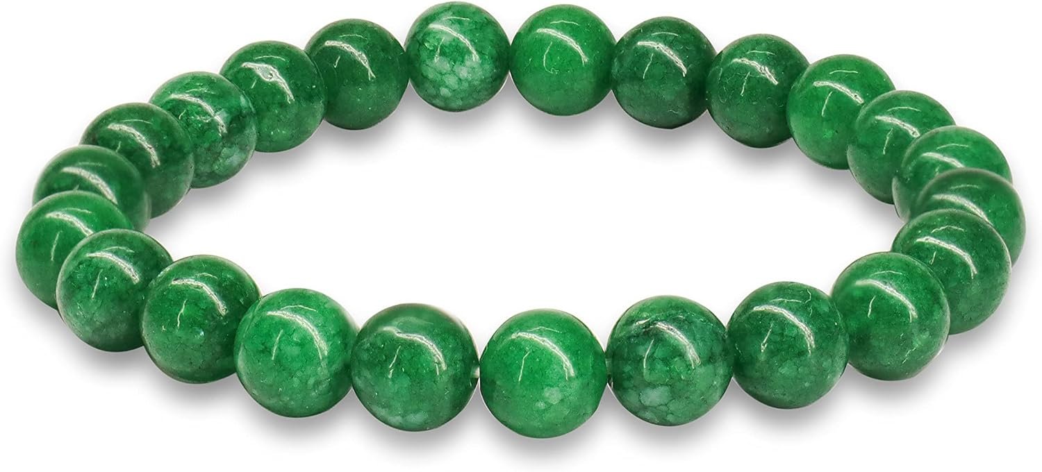Crystal Vibe – Healing Crystal Bracelet for Women & Men | Natural Gemstone Bead Bracelet | Adjustable Handmade Energy Stone Bracelet | Bracelet for Meditation, Yoga & Daily Wear | Multiple Types