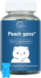 Peach Support Gummies for Women: Fitness Supplement for Boost Confidence – Essential Vitamins Gummy with Berry Flavor 60 Gummies