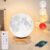 Light Therapy Lamp – 10000 Lux Full Spectrum Sun Lamp, 3 Color Temperatures & 670nm Red Light, Touch/Remote Control, Stepless Dimming, USB Phone Charging, Moon Sunlight Lamp for Home Office
