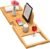 Premium Bamboo Bathtub Tray Caddy – Bath Tub Tray Table for Bathtub – Bath Caddy Tray for Bathtub, Expandable Size, Fits Most Bath Tubs