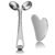 Yeamon Gua Sha Facial Tools and Face Roller Set, Facial Massage Tool for Women’s Skincare Routine,Cooling Stainless Steel Face Sculpting Eyes Roller Guasha for Daily Use or Self-Care Gift for Women