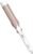 Conair Double Ceramic 1 ½-Inch Curling Iron, 1 ½-Inch Barrel Creates Soft Waves & Curls, Hair Curler for Use on Medium & Long Hair, White/Rose Gold