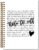 JINYO Note to Self Inspirational Notebook, Motivational Notebook, Inspirational Quote Journal, Motivational Positive Journals for Women, Positive Affirmations Spiral Notebooks 5.5×8.3 Inch