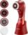Facial Cleansing Brush, Electric Face Scrubber, Facial Cleansing Brush Rechargeable IPX-7 Waterproof Rotating Face Scrubber for Exfoliating, Massaging and Deep Cleansing with 4 Brush Heads