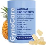 Vaginal Probiotics pH Balance Gummies for Women Vaginal Health & Odor | Prebiotics and Probiotics for Women, Pineapple gummies for ph Balance and Vaginal Health, Vaginal Odor Control, 60 Gummies