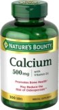 Nature’s Bounty Calcium Plus 400 IU Vitamin D3, 300 Tablets | Immune Support & Bone Health