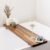 Premium Nature Shed Bathtub Tray for Freestanding Bath | Large & Thick 35” Acacia Wood Luxury Bath Tray for Tub | Anti-Tip, Non-Toxic, Adjustable Bathtub Trays for Tub with Bathroom Accessories Holder