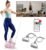 Sunny Health & Fitness Mini Steppers for Exercise at Home, Stair Step Workout Machine with Resistance Bands, Full Body Cardio Equipment, Optional Free SunnyFit App Connection Smart Stepper