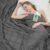 Weighted Blanket for Adults 12lbs, 48″x72″, Twin Full Size Cooling Heavy Throw Blanket for 110-130lbs, Microfiber Soft Thick Big Blankets Weighted Comforter Breathable Gifts for Sleeping, Grey