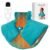 Weighted Heating Pad for Neck and Shoulders, Electric Heat Wrap with 6 Temperature & 4 Timer Settings, Auto Shut-Off, Machine Washable, Soothing Muscle Stiffness and Fatigue, Gift for Women Men
