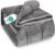 Topblan Sherpa Fleece Weighted Blanket for Adults, 15 lbs Dual Sided Cozy Fluffy Heavy Blanket, Ultra Fuzzy Throw Blanket with Soft Plush Flannel Top, 48 x 72 inches