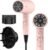AINA Hair Dryer with Diffuser, Blow Dryer for Women | Advanced Ionic Technology, Ceramic Coating | Cold Shot Features Turbo Heat for Fast Drying and Shine 110V/ALCI (Babe Pink)