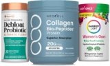 NeoCell Women’s Debloat Beauty & Balance Bundle | 3-in-1 Bundle Pack | NeoCell Collagen Bio-Peptides Protein | Debloat Probiotic | Women’s One + Multivitamin