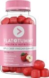 Flat Tummy Apple Cider Vinegar Gummies, 60 Count – ACV Gummies, Detox, Support Gut Health – Vegan-Friendly, Non-GMO – Beet and Pomegranate Superfood Powders, Vitamins B6, B9 & B12