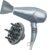 Infiniti PRO CONAIR Hair Dryer with Diffuser and Concentrator, 1875W Style & Shine Blow Dryer with Tourmaline and Ionic Conditioning to Fight Frizz, 3 Heat & 2 Speed Settings, Blue