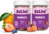 BeLive Probiotic Gummies, with 5 Billion CFUs, Zero Sugar, 120 Count