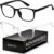 Gaoye Eyewear Frames for Men – Blue Light Blocking Square Glasses, Anti UV Ray Computer Gaming, Blue Blockers for Women