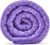 TONGDADA Minky Weighted Blanket | 40”x60”,10lbs | Cozy and Soft Minky Weighted Throw Blanket | Luxury Velvet with Premium Glass Beads | Violet Minky