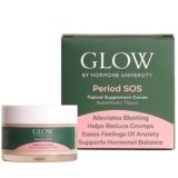Glow Botanica Period SOS – Wild Yam Cream – Topical Cream for Women | Personal Care Products, Period Cramp Relief, Wild Yam Cream for Hormone Balance, Hormone-Free, Menstrual Pain