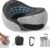 SZXYX Neck Travel Pillows – 100% Pure Memory Foam Neck Pillow for Airplanes, Comfortable Breathable Cover, 360° Support Stowable Pillows for Sleeping, Car, Airport Travel Essentials, Gray