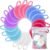 Nugilla Reusable Makeup Remover Pads, 18 Packs Microfiber Face Cloth with a Washable Laundry Bag, Reusable Rounds Towels for Face Cleaning, Soft Facial Rounds Wipes Eyes/Lips Clean for Women Gifts