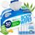 XL Body Wipes for Adults Bathing – 50 Ct + 4 Travel Shower Wipes 10 x 11.5″ Thick Cleansing No Rinse Bath Wash Sheets for Elderly, Incontinence, Men & Women, Camping Essentials Disposable Washcloths