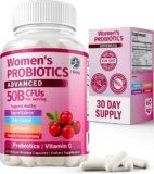 1 Body Cranberry Probiotics for Women, 50 Billion CFU, Cranberry Pills with Prebiotics, D-Mannose & Vitamin C, Vaginal Probiotics for Microbiome Balance, Digestive & Immune Support, 60 Vaginal Pills | Feel Balanced, Feel Confident. Supports feminine wellness and microbiome balance for everyday comfort.