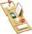 Banlilu Bathtub Tray – Bath Tray Expandable – Bath Tub Tray Table for Bathtub, Ajustable Size, Fits Most Tubs