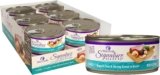 Wellness CORE Signature Selects Shredded Adult Canned Wet Cat Food, Natural, Protein Rich, Grain Free, Skipjack Tuna and Shrimp Entrée Recipe, 5.3 oz, Pack of 12 Cans