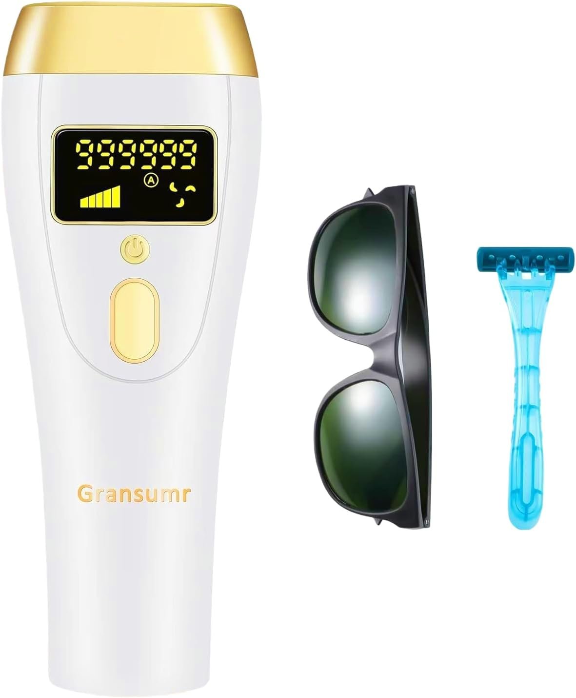 IPL Laser Hair Removal Device for Women & Men – At-Home Painless Ultra-Fast Flash Hair Remover, 86% Hair Reduction in 4 Weeks, High Energy & 5 Modes, 8 Mins Full Body & Bikini Line & More