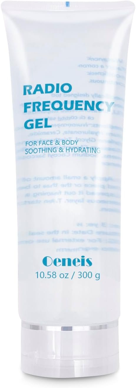 Oeneis Radio Frequency Gel for Use with RF Facial Machine, Conductive Gel for Face Microcurrent, Use for Skin Soothing and Hydrating, 300g Tube