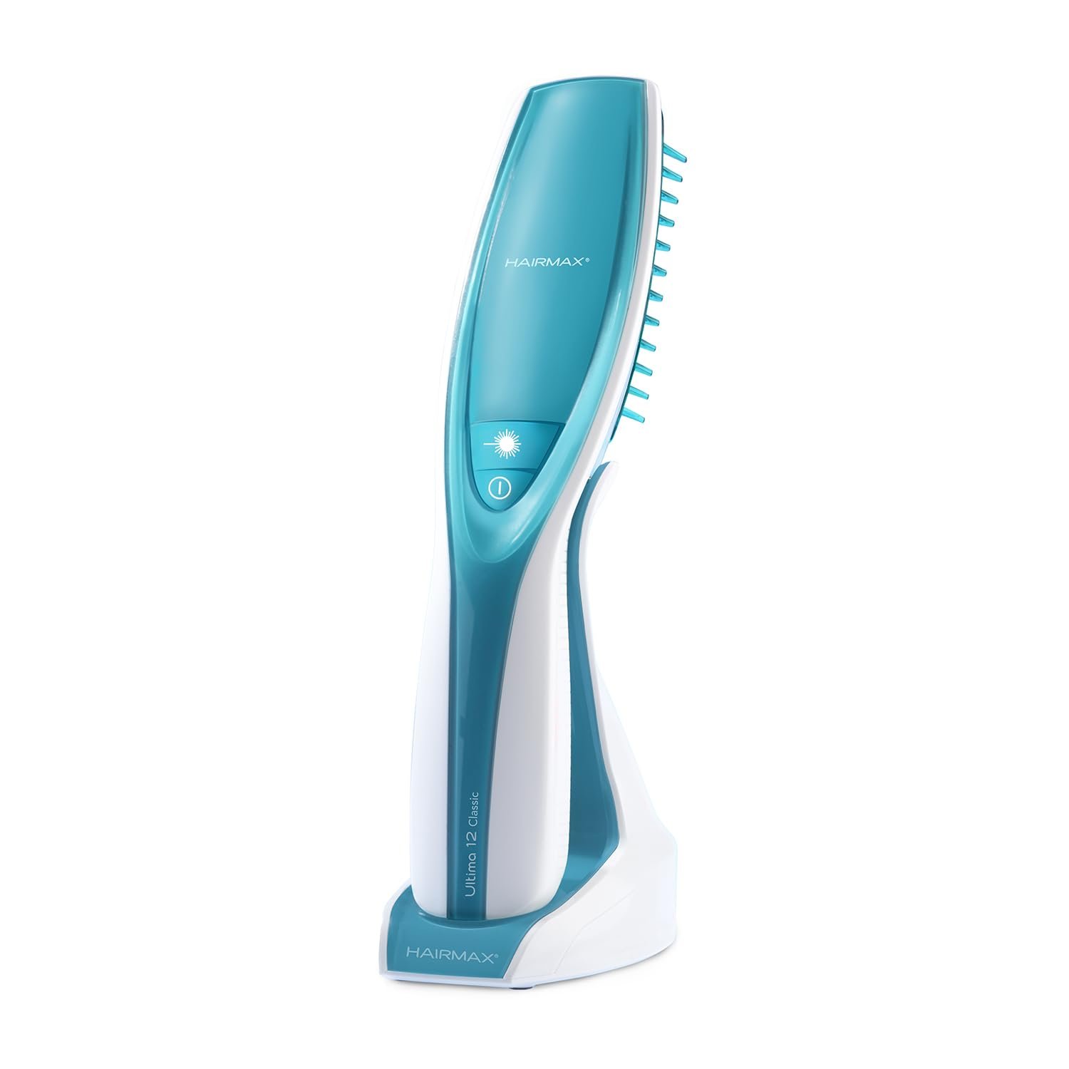 Hairmax Ultima 12 Classic LaserComb- (FDA Cleared) Laser Hair Regrowth Treatment Device for Men & Women – Reverses Thinning Hair Loss – Red Light Therapy to Stimulate Hair Growth – Cordless Design