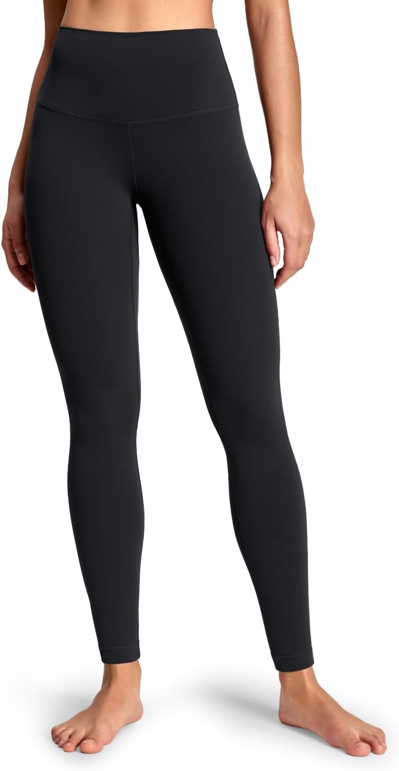 HeyNuts Workout Pro Leggings 28”, Medium Plus Support, Compression Workout Pants Full Length
