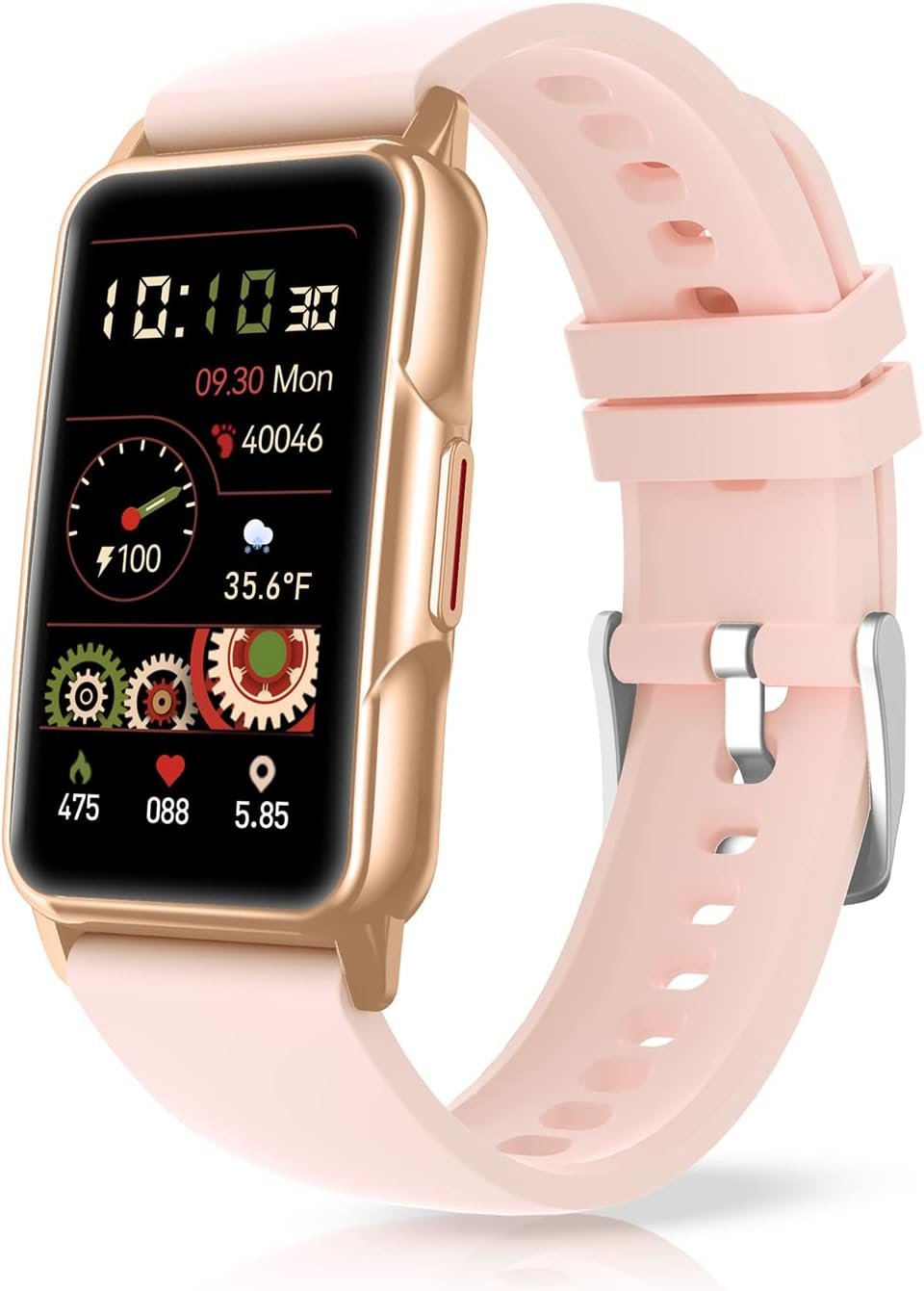 Mindrose Fitness Tracker Watch with Heart Rate Blood Oxygen Blood Pressure Sleep Monitor Step Calorie Counter Pedometer
