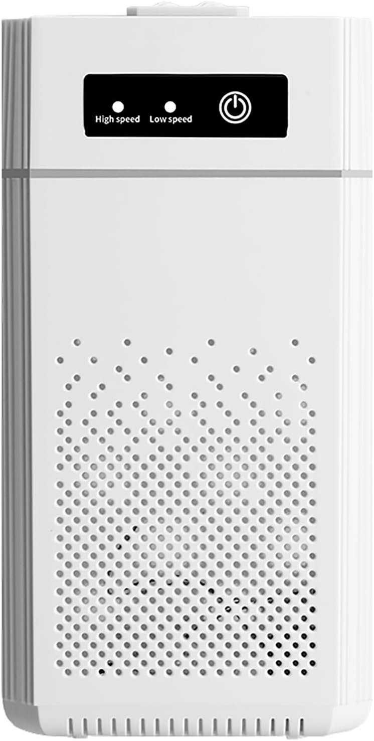 Air Purifiers for Bedroom HEPA Air Purifier With Aromatherapy Function For Pet Smoke Pollen Dander Hair Smell 20dB Air Cleaner For Office Living Room/Kitchen (White-ZHIBO-C30-1)