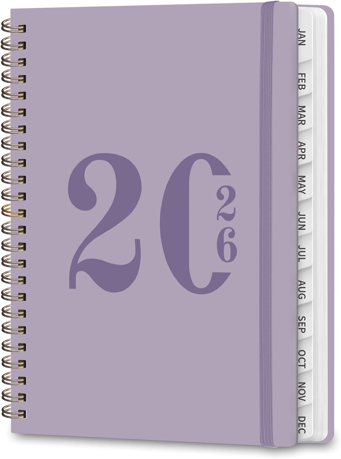 2026 Planner, Weekly and Monthly Calendar Academic Planner, Jan 2026 – Dec 2026, Planning Agenda Book for Desk Accessories and School Supplies – A5 (6.3” x 8.5”)