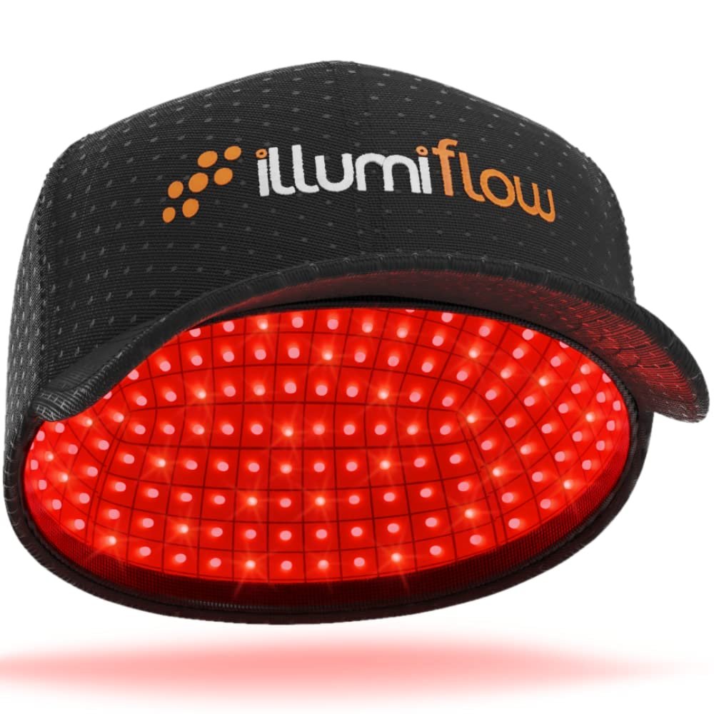 illumiflow 272 Laser Cap for Hair Growth – FDA Cleared Low Level Laser Therapy Hair Regrowth System for Men & Women – Hair & Scalp LLLT Hat w/Lasers Stops Hair Loss & Regrows Thinning Hair