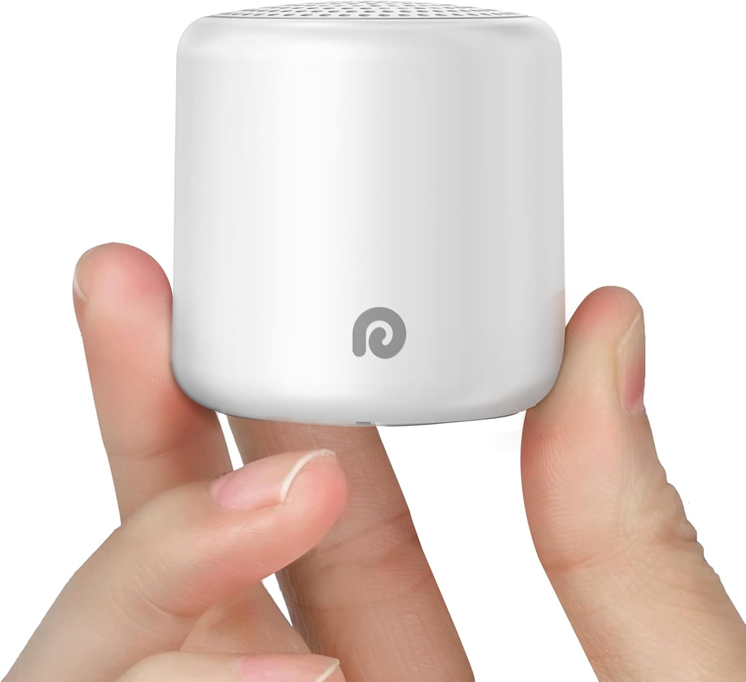 Dreamegg Portable Travel White Noise Machine for Sleep, Features Powerful Battery, Egg-Sized, 16 Nature Sounds, Timer, for Baby Adults Office Privacy Home Gift, Cream