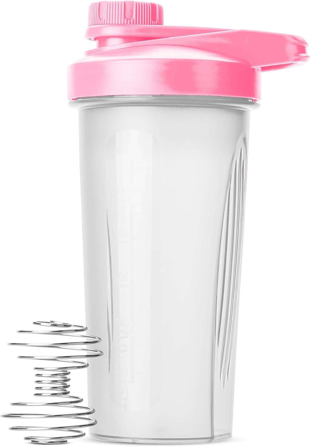 Mr. Pen Shaker Bottles – 28 oz, Pink Protein Mixer Bottle with Whisk Ball, Shaker Bottles for Protein Shakes
