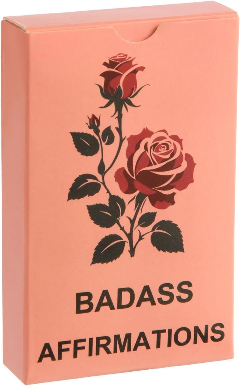 Badass Affirmation Cards for Women – Daily Positive Quotes, Unique Birthday Gifts for Bestie, Wife, Lady Boss, Coworkers, Graduation Gift For Her, Friend, Sister, Daughter