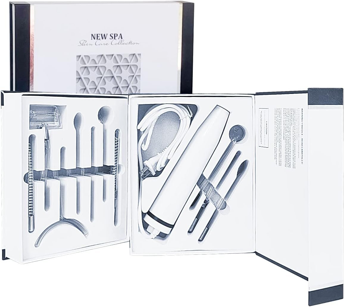 Darsonval Plus High Frequency Wand with 10 Electrodes