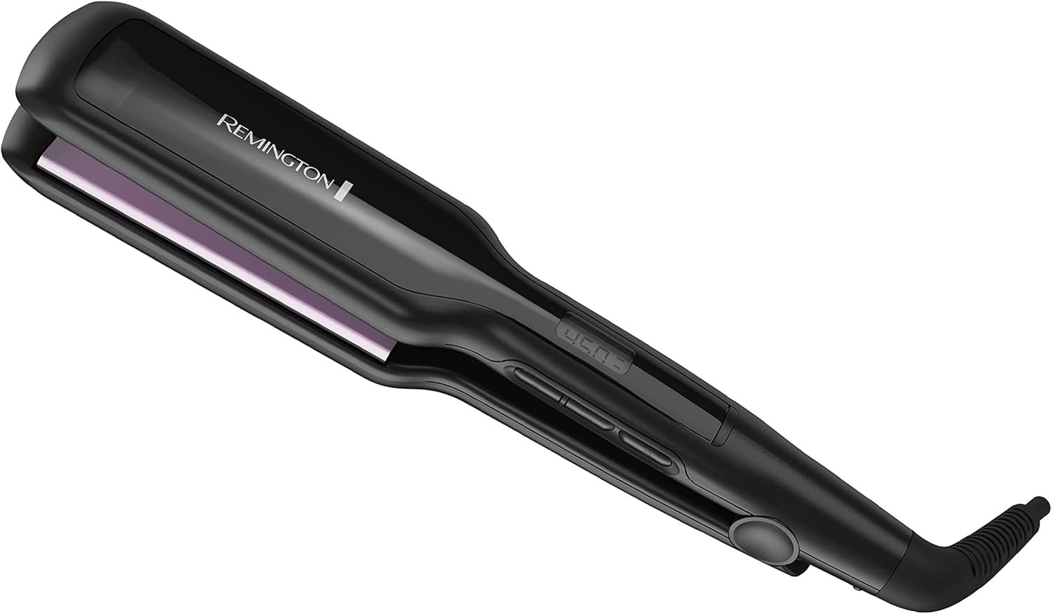 Remington 1 3/4″ Flat Iron, Hair Straightener with Anti-Static Technology, 30-Second Heat Up & 60 Minute Auto Shut-off, 30% Longer Ceramic Floating Plates, Titanium + Ceramic Coating