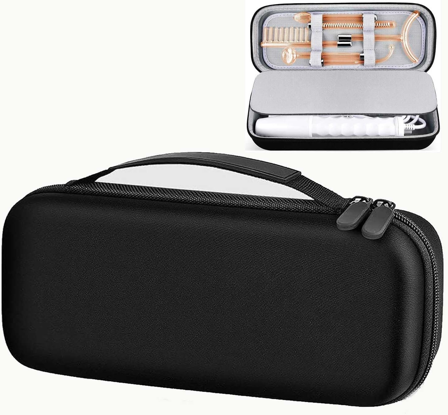 Case Compatible with Houzzi/for NuDerma/for Signstek/for APREUTY/for FAZJEUNE/for NewWay Professional Clinical Portable Handheld High Frequency Skin Wand Machine, 6 Neon & Argon Wands (Only Box)