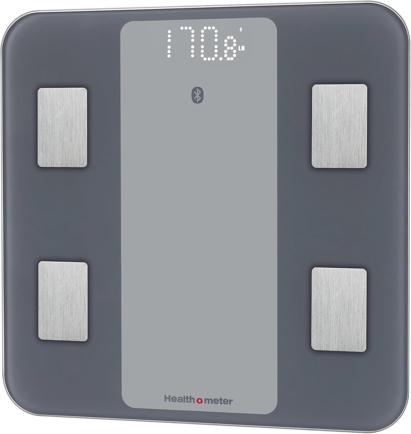 Health o meter Bluetooth Digital Bathroom Scale with Smart Connectivity BMI & Body Fat Tracking 440 lb Capacity for Multiple Users