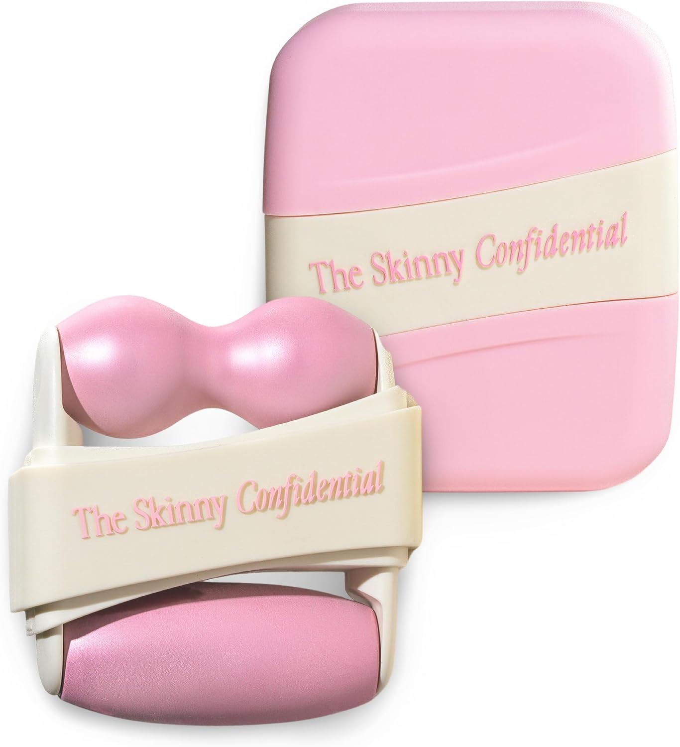 The Skinny Confidential Mint Ice Roller for Face – Compact Facial Skin Care Tools for Sculpting & Contouring – Cold Therapy Facial Rollers May Reduce Puffiness & Redness – Beauty Gifts for Women & Men