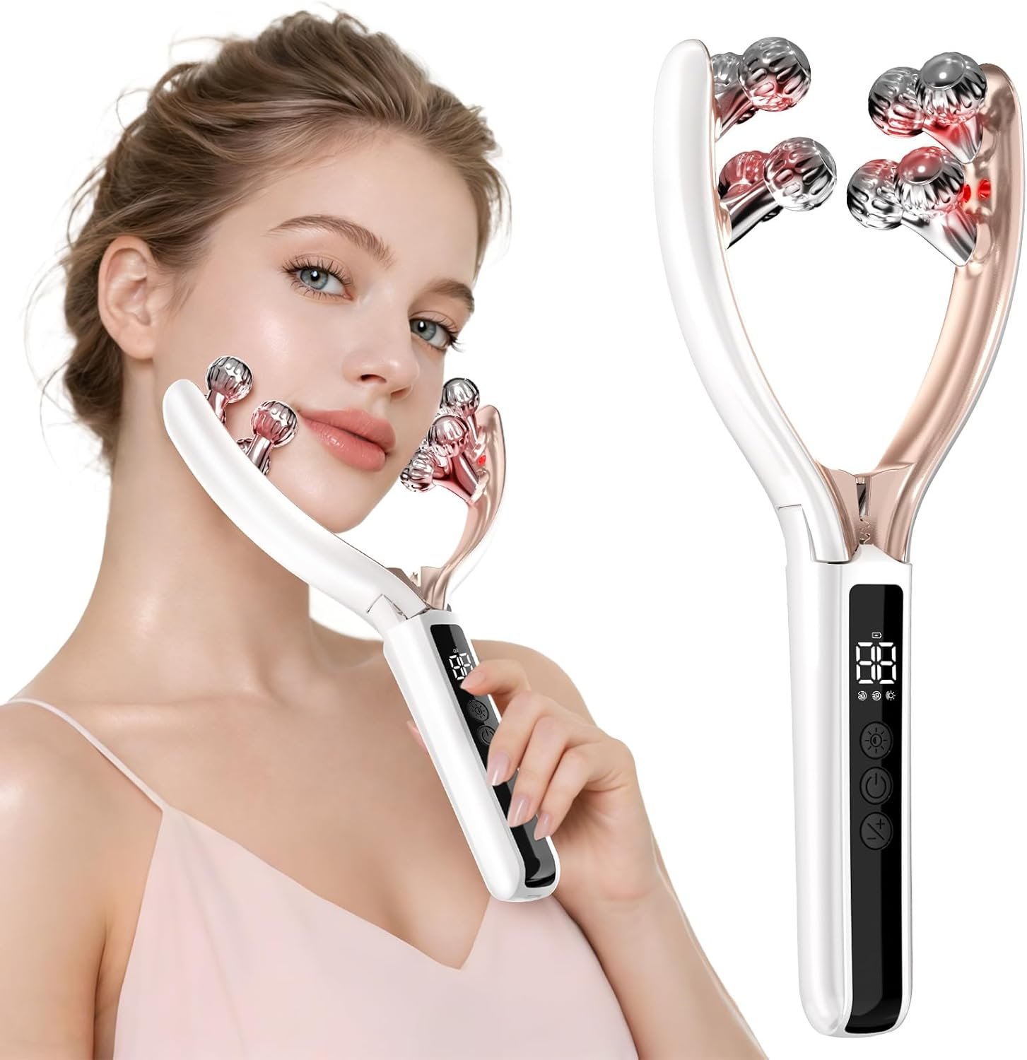 2026 New Wireless Face Massager Tool – Korean Skin Care – Lifting & Slimming for Women – Portable for Home & Travel