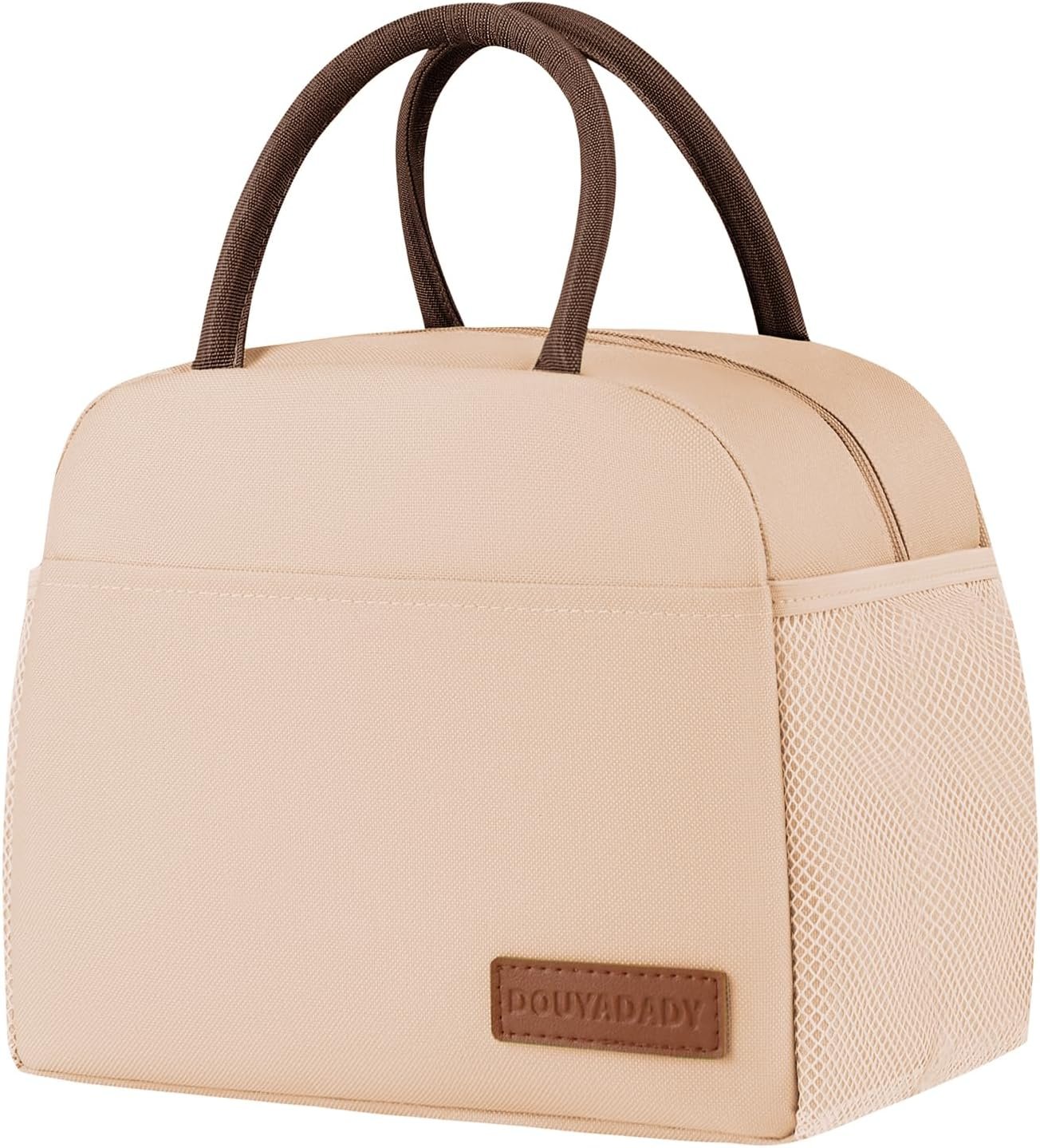 douyadady Lunch Bag Women/Men Lunch Box Women/Men (beige)