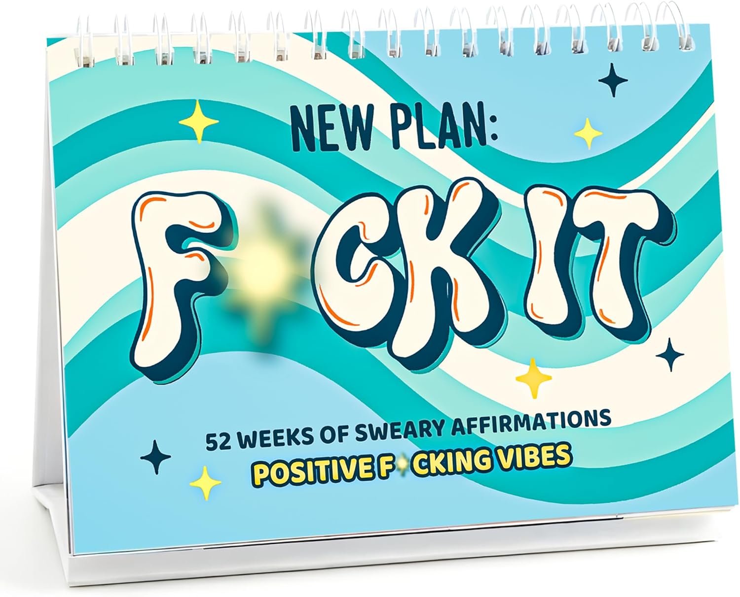 52 Weeks Funny Affirmation Desk Calendar, Daily Affirmations For Women, Motivational Desk Calendar, Daily Inspirational Quotes For Desk, Office Gifts For Men Women, Gift For Coworkers Female