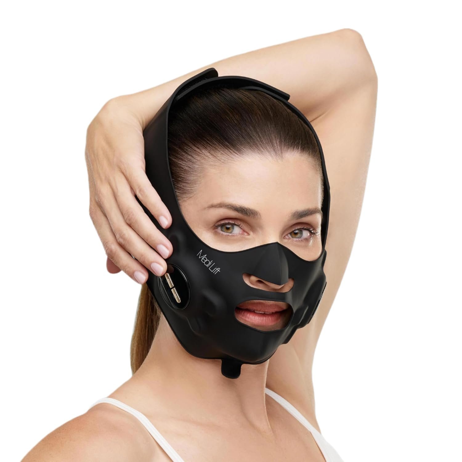 Essential Mask – Medi Lift EMS Facial Toning Device, FDA Cleared, Hands-Free Skin Device