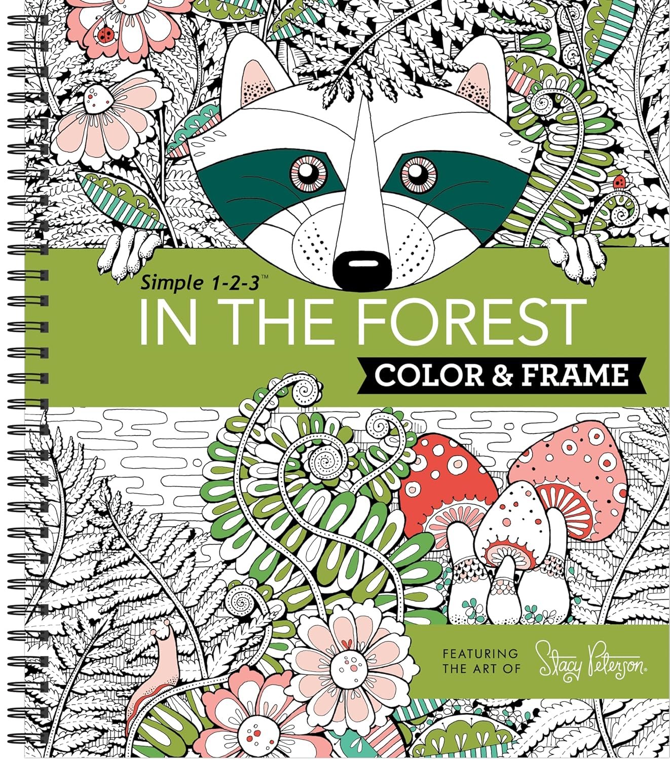 Color & Frame – In the Forest (Adult Coloring Book)